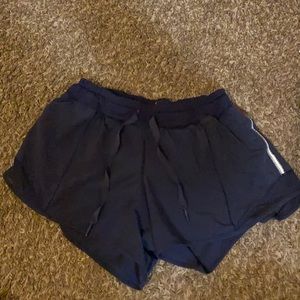 Navy Blue Lululemon Shorts